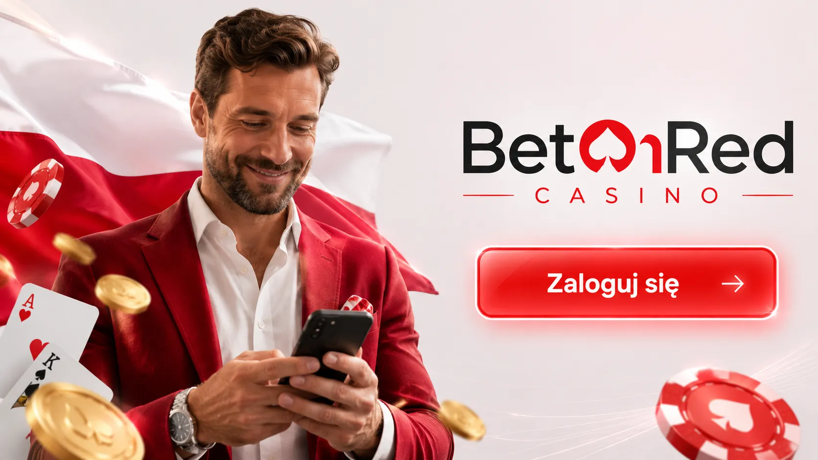 Krok po kroku – standardowa ścieżka logowania do BetOnRed Kasyno
