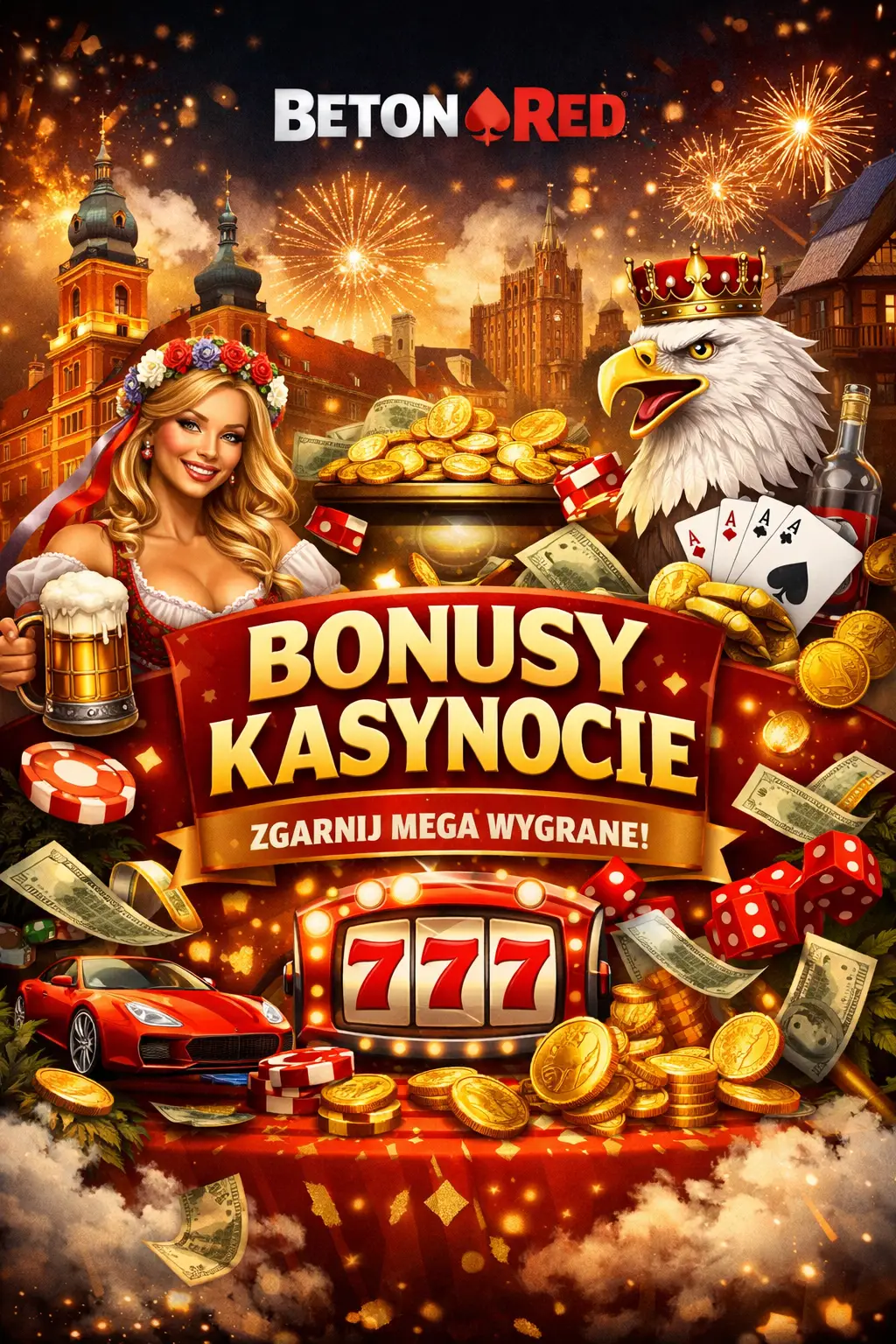 Cashback i Reload — Bonusy Bez Obrotu w BetonRed